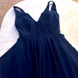 ‘Bride Side’ evening Dress - Navy Size 2